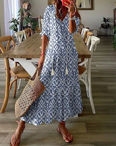 Luna | Robe bohème décontractée à la coupe flatteuse