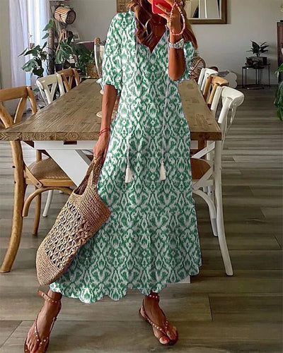 Luna | Robe bohème décontractée à la coupe flatteuse