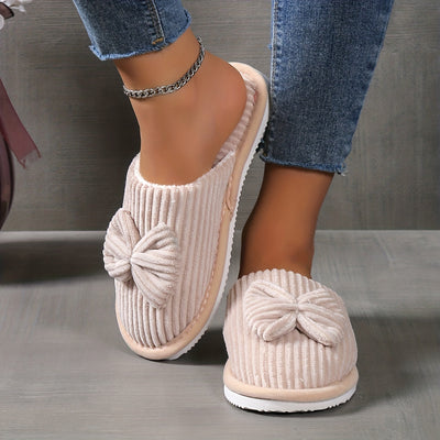 Belle™ | Chaussons en laine avec nœud