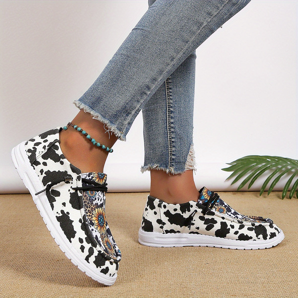 Léa™ | Mocassins Imprimés Tendance