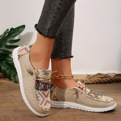 Alizée™ | Mocassins à Motifs Bohèmes