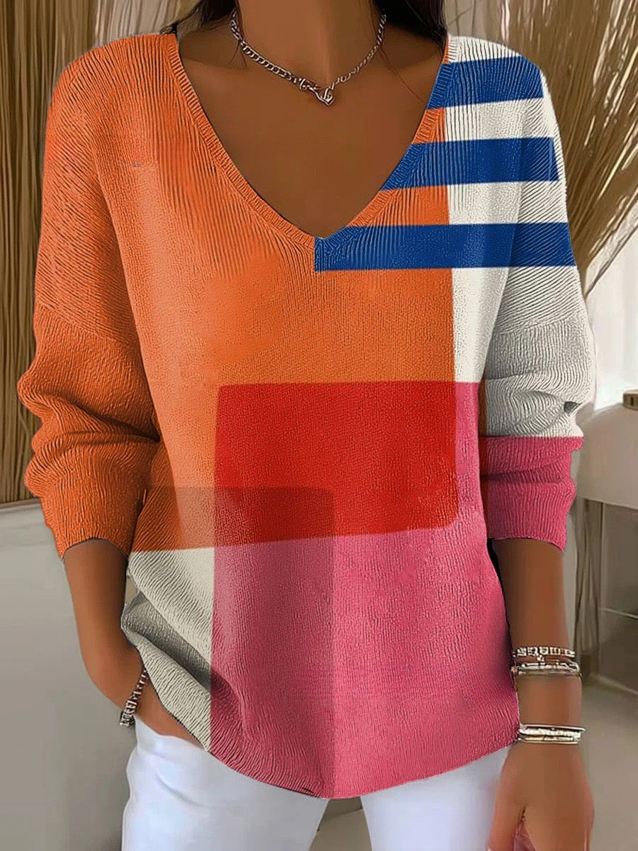 Isabelle™ | Pull Tendance Multicolore