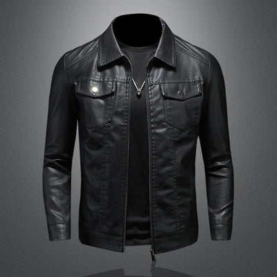 Laurence™ | Veste décontractée en cuir