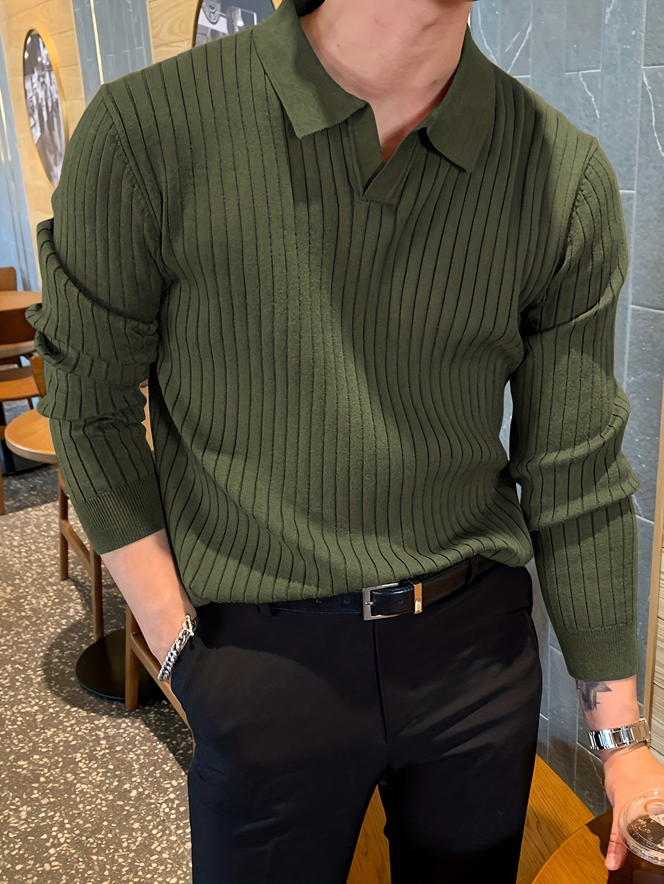Henri™ | Pull chic à col en V