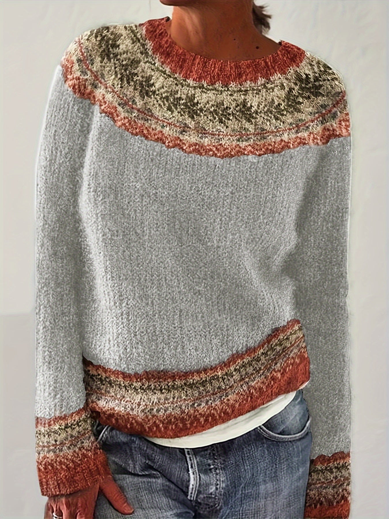 Rosalie™ | Pull Col Rond Scandinave
