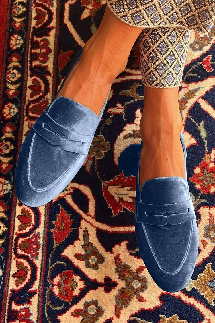 Lilian™ | Mocassins Classiques en Suéde