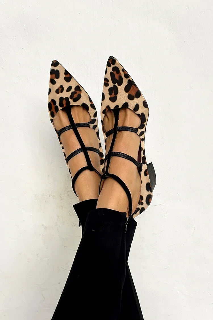 Anaïs™ | Escarpins Imprimé Léopard