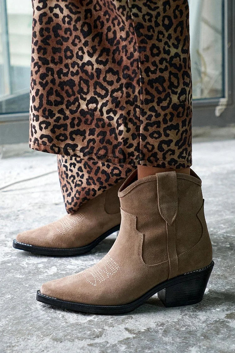 Margot™ | Bottes minimalistes en daim