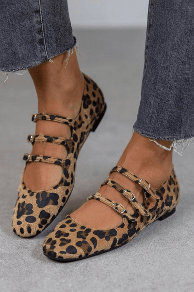 Claire™ | Mocassins Léopard