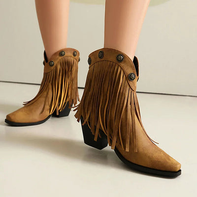 Lila™ | Bottes en daim design