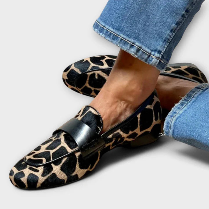 Camille™ | Mocassin Léopard