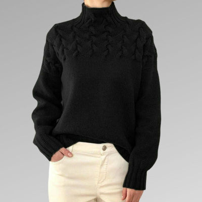 Madeleine™ | Pull Col Ajusté