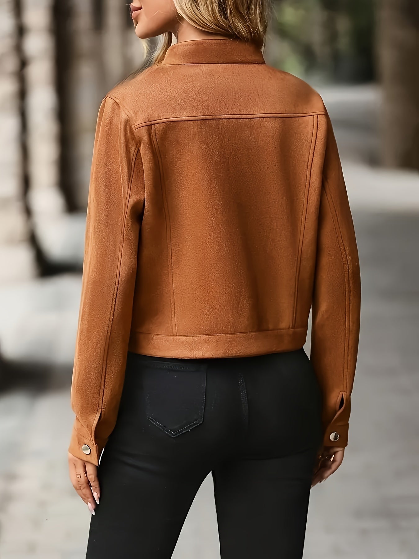 Adèle™ | Blouson Court Cuir