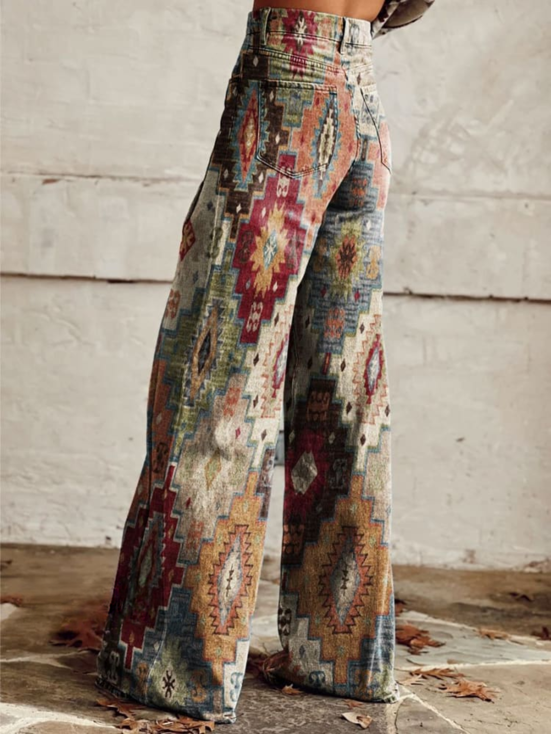Claire™ | Pantalon Bohème Imprim