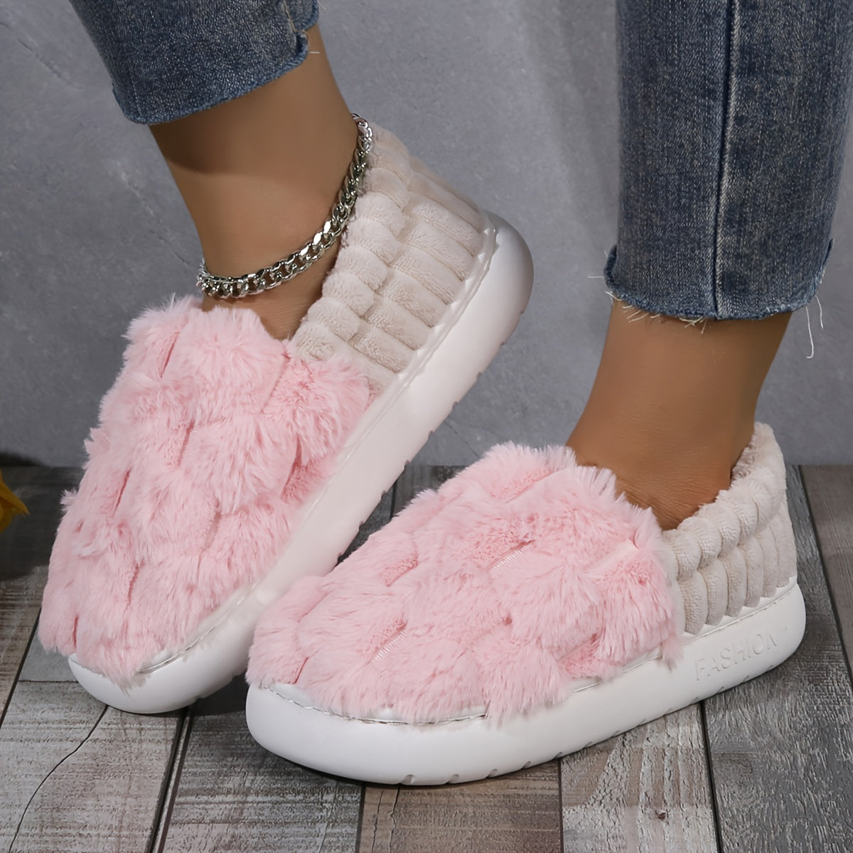 Mia™ | Chaussons en laine épais
