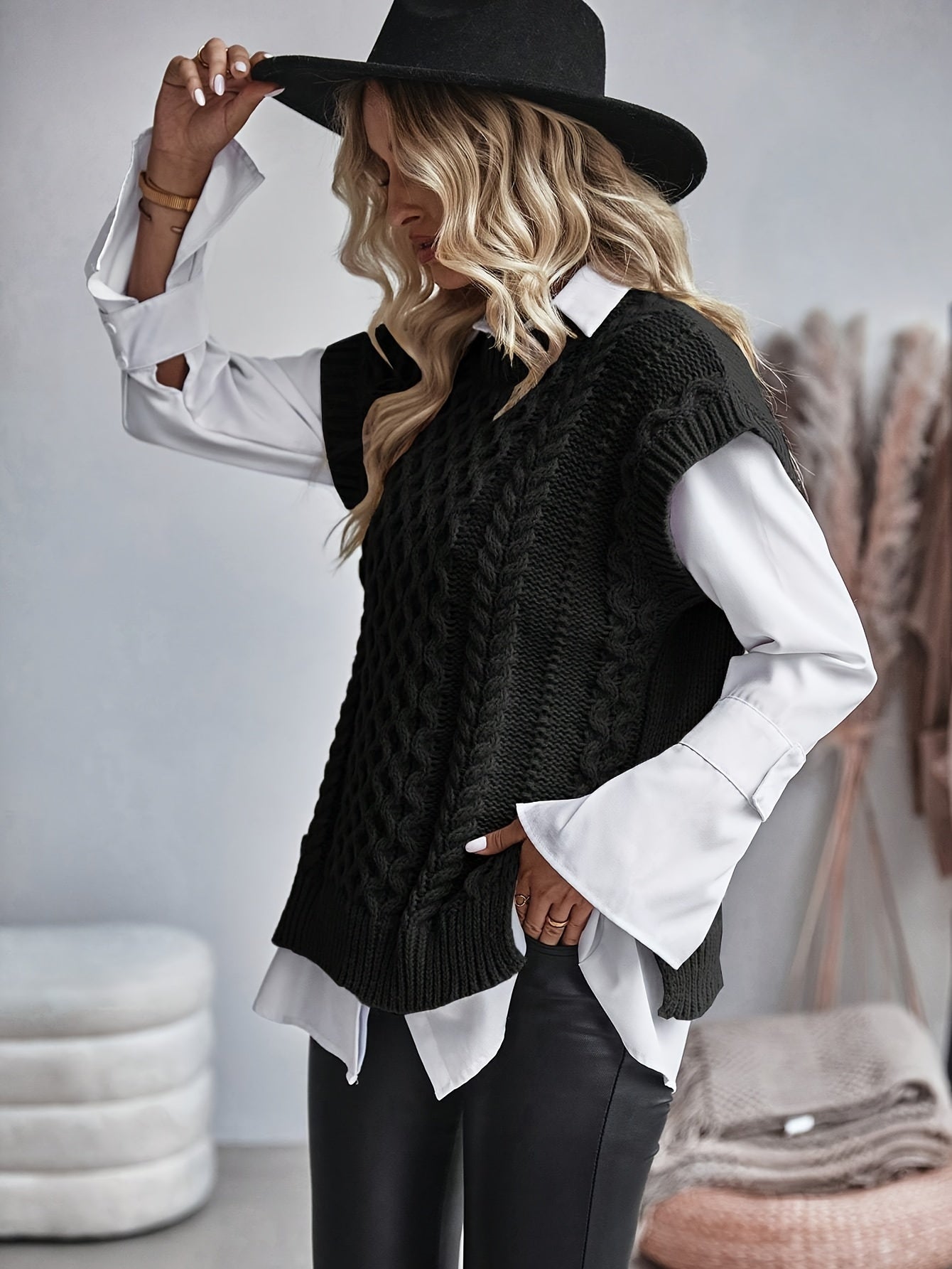 Chloé™ | Gilet tricoté doux