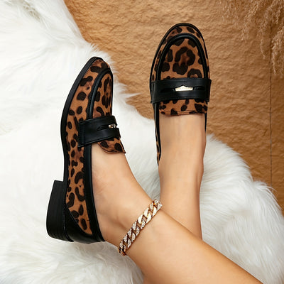 Lise™ | Mocassin Léopard
