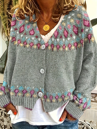 Margaux™ | Gilet Maille Coloré