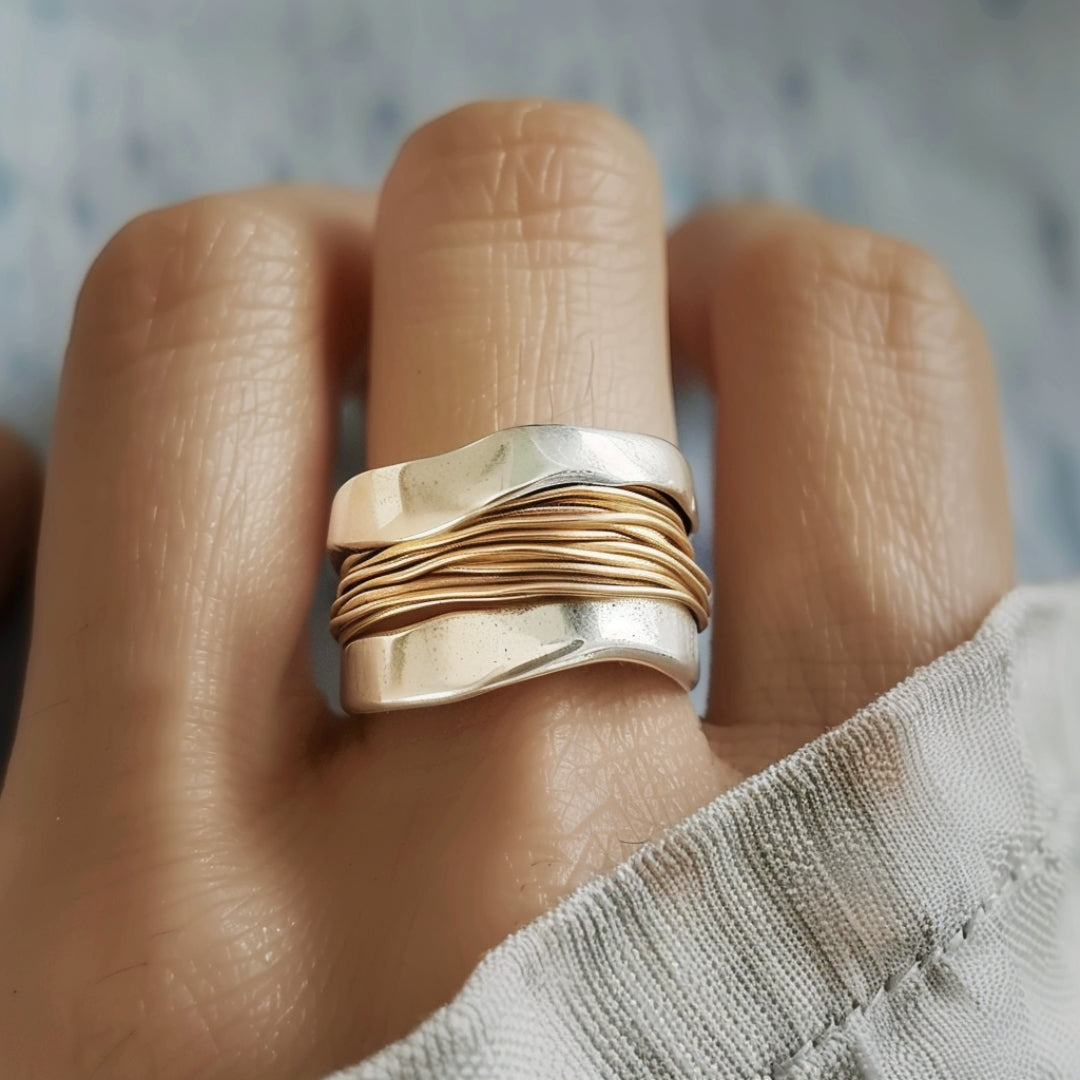 Élise™ | Bague Fil d’Or