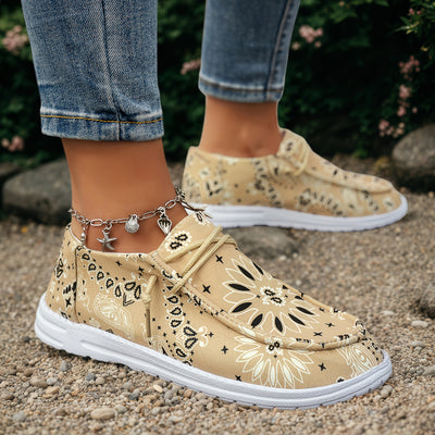 Éva™ | Mocassins à Motifs Singuliers