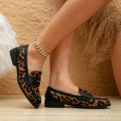 Lise™ | Mocassin Léopard