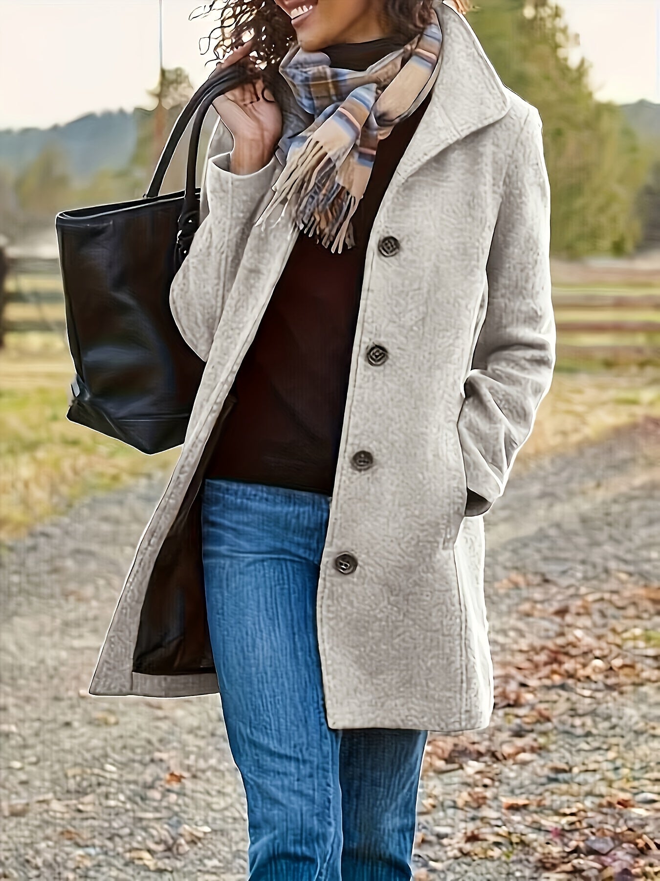 Zoé™ | Manteau Doux Élégant