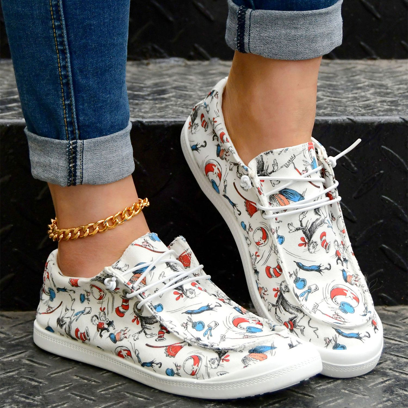 Clara™ | Mocassins à Motifs Originaux