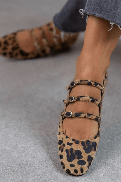 Claire™ | Mocassins Léopard