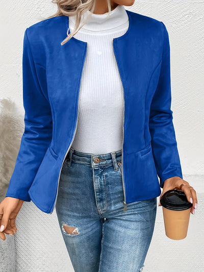 Élise™ | Blouson Cuir Urbain