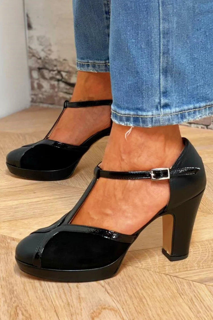 Colette™ | Escarpins Élégants Noir