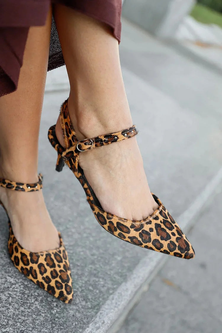 Anne™ | Escarpins Chic Leopard