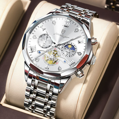 Antoine™ | Montre Quartz en Acier Inoxydable