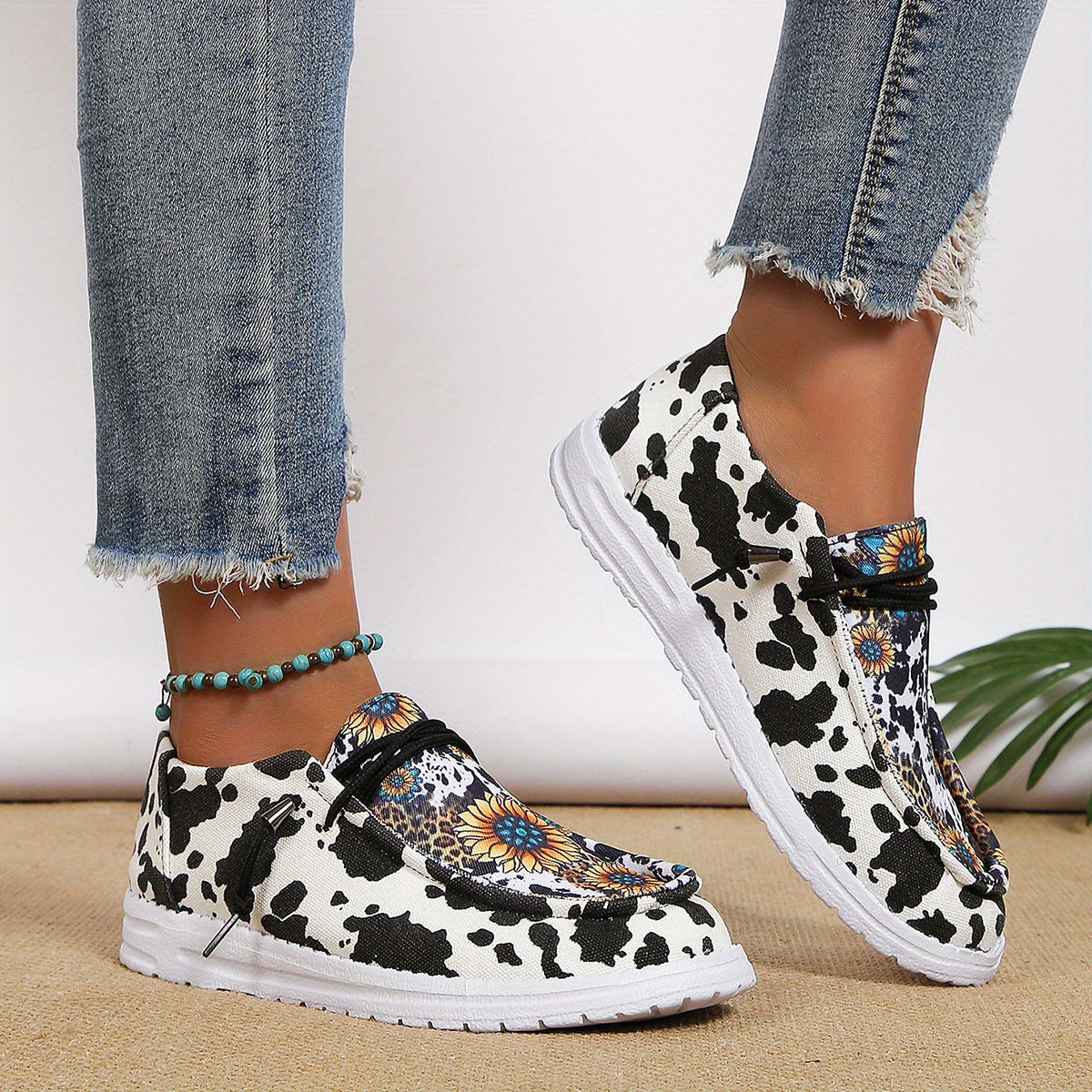 Léa™ | Mocassins Imprimés Tendance