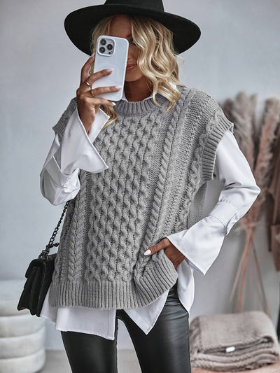 Chloé™ | Gilet tricoté doux