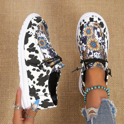 Léa™ | Mocassins Imprimés Tendance