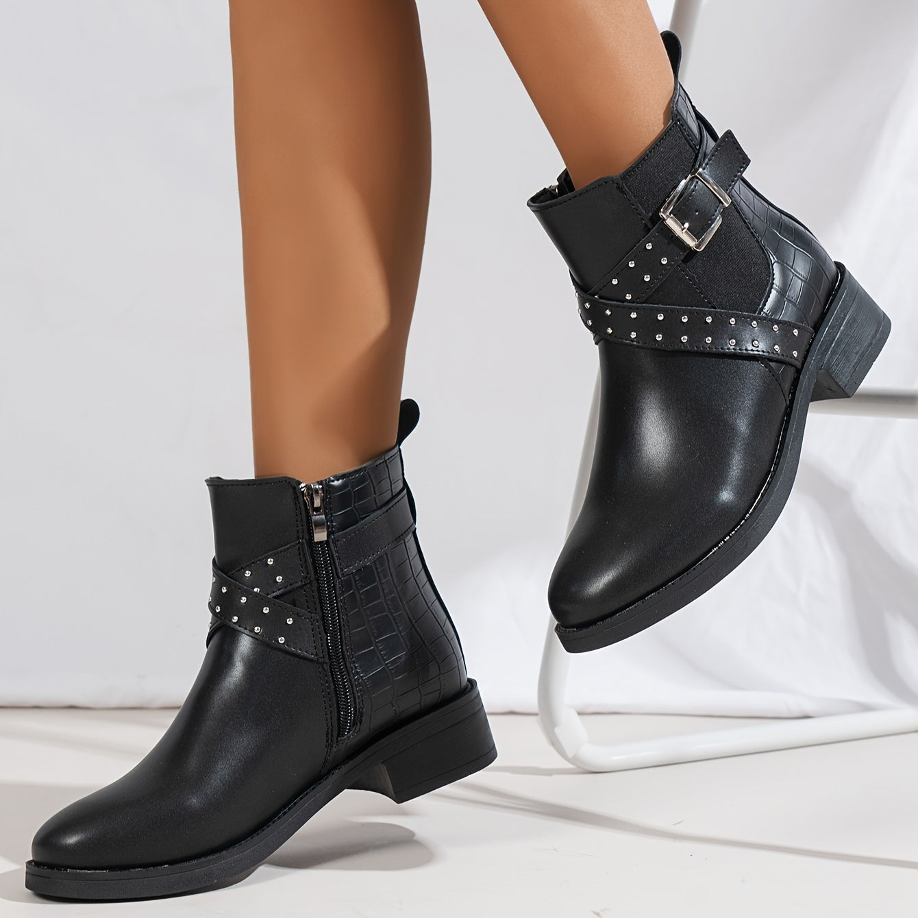 Adèle™ | Talons Bloc Élégants