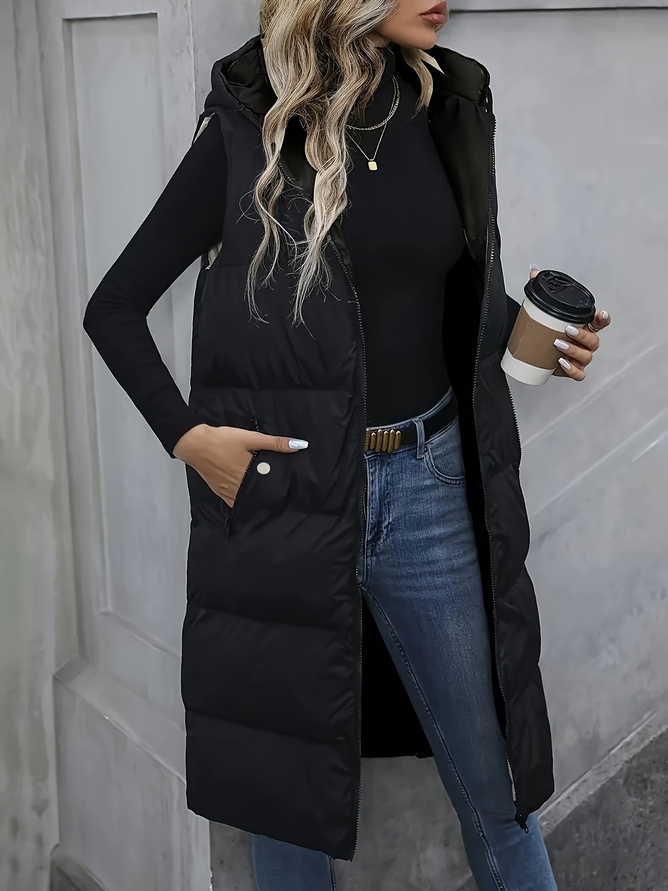Noëlle™ | Bodywarmer Longue Ligne