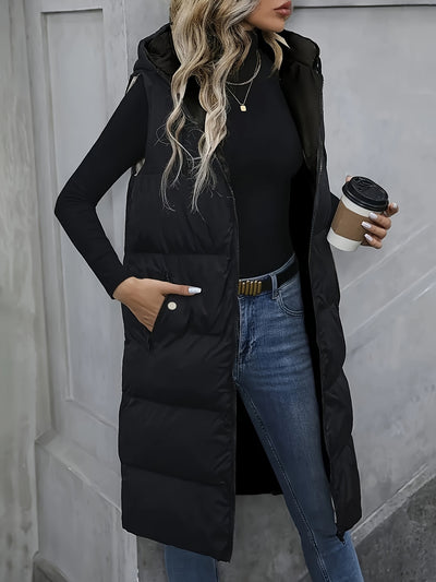Noëlle™ | Bodywarmer Longue Ligne