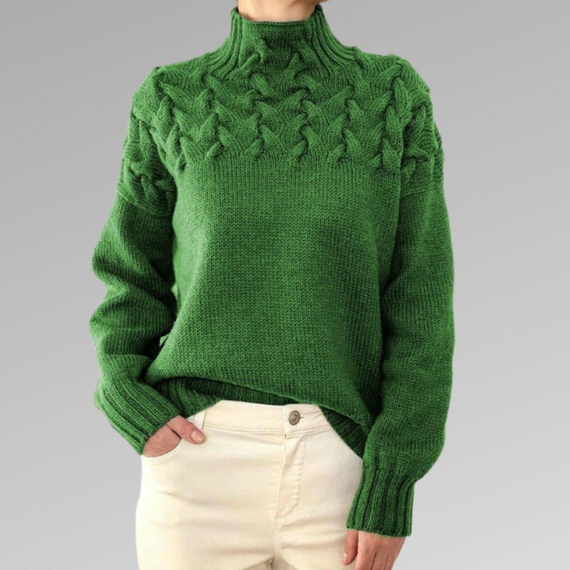 Madeleine™ | Pull Col Ajusté
