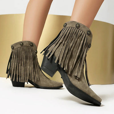 Lila™ | Bottes en daim design
