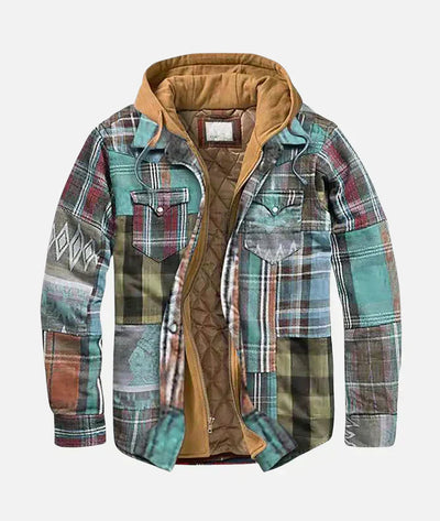 Alain™ | Veste patchwork à carreaux