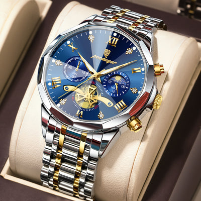 Antoine™ | Montre Quartz en Acier Inoxydable