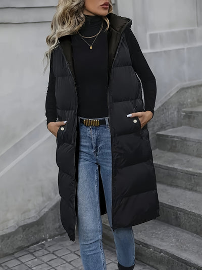 Noëlle™ | Bodywarmer Longue Ligne