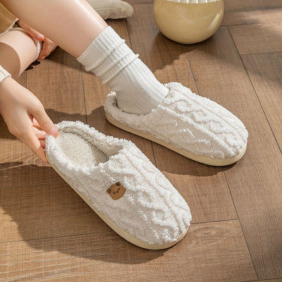 Élise™ | Chaussons en laine tricotés