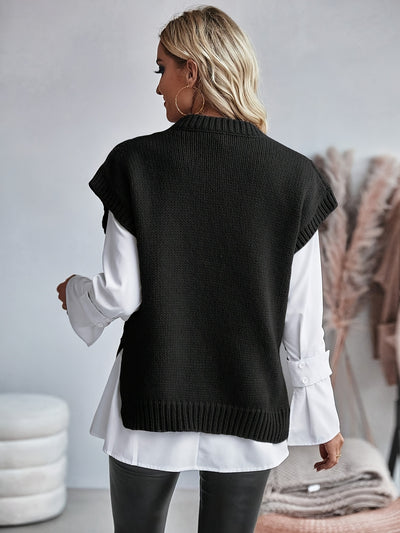 Chloé™ | Gilet tricoté doux