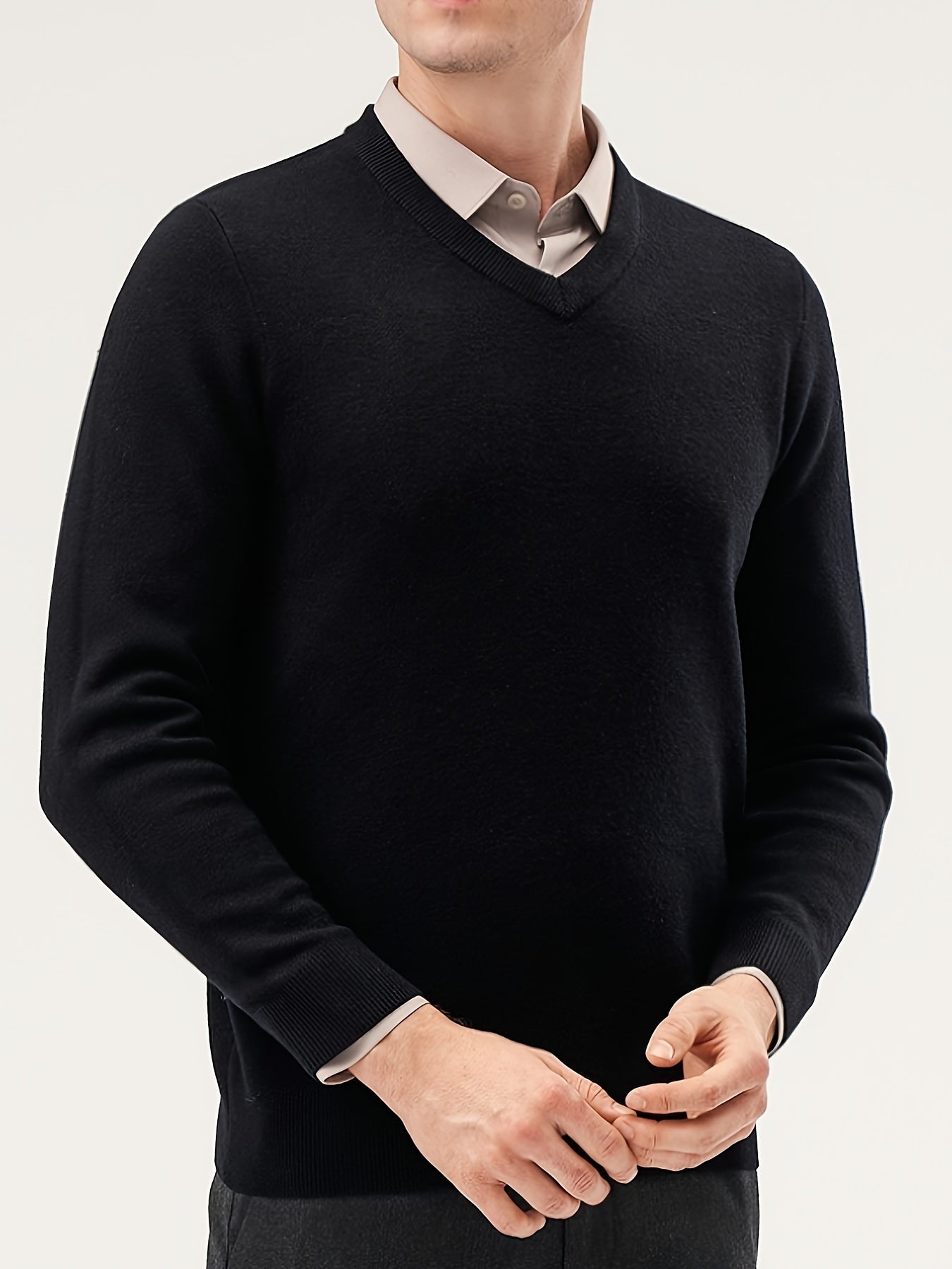 Hugo™ | Pull ajusté à col en V