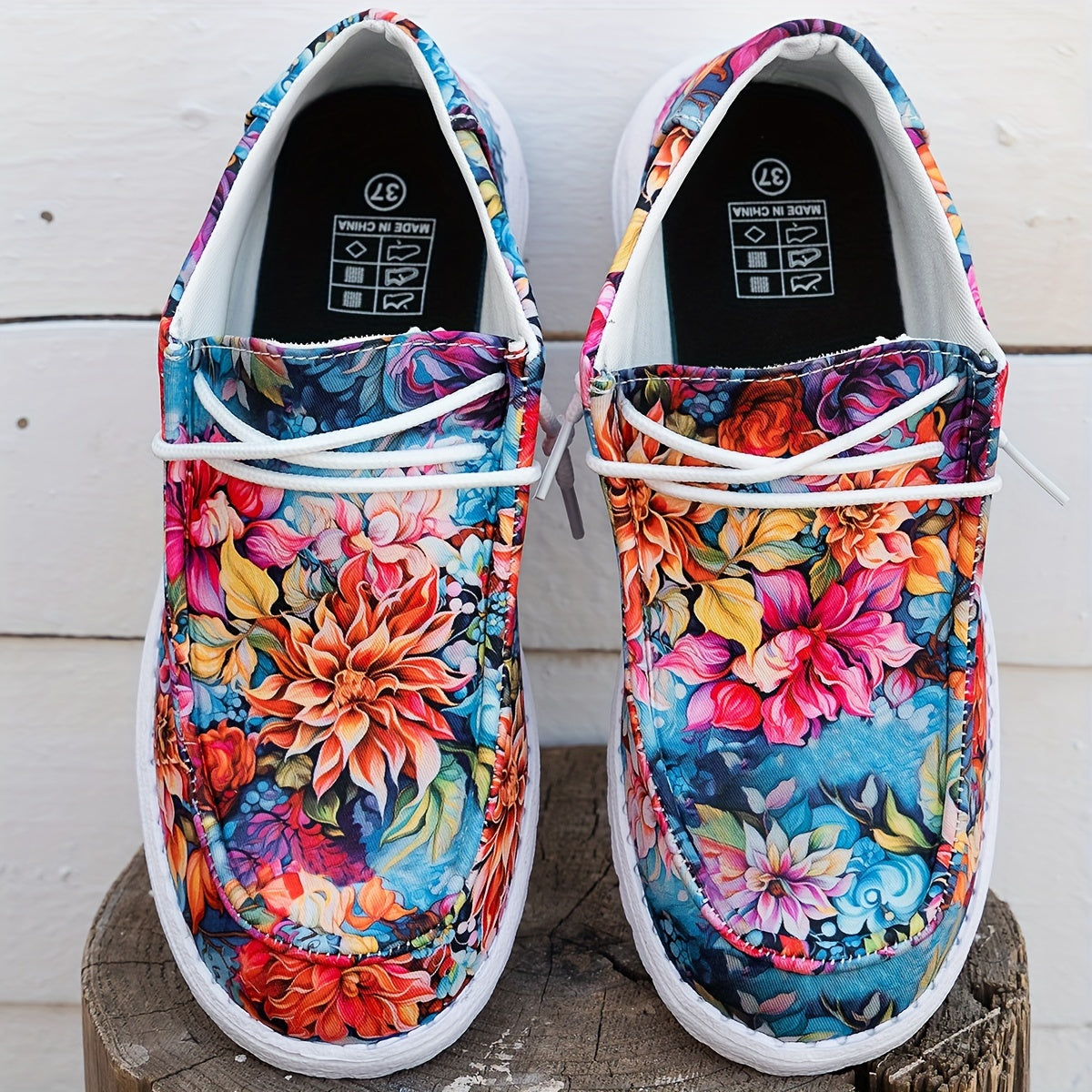 Florence™ | Mocassins à Motifs Floraux