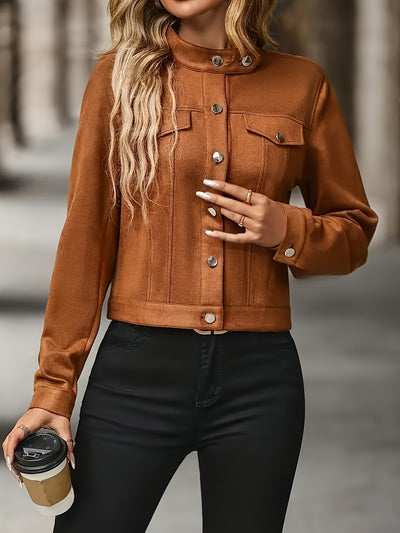 Adèle™ | Blouson Court Cuir