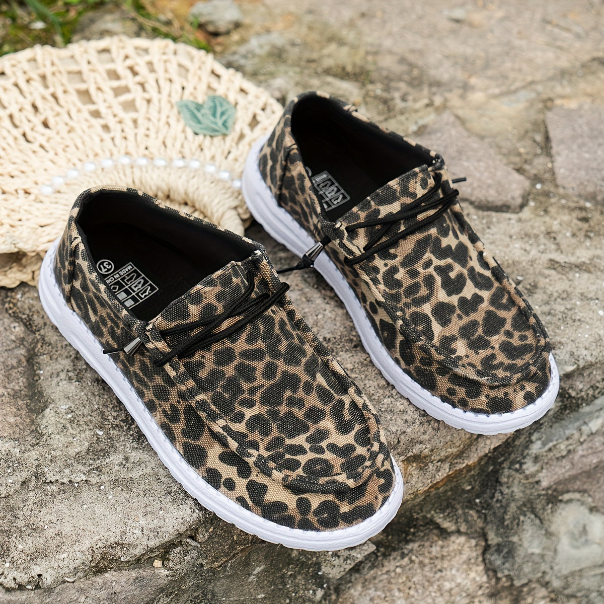 Élodie™ | Mocassins Léopard Élégants