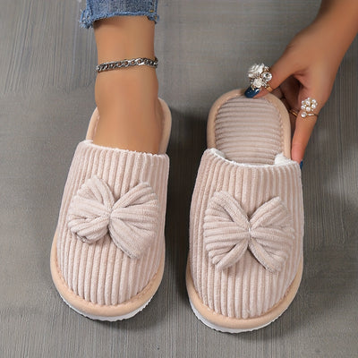 Belle™ | Chaussons en laine avec nœud